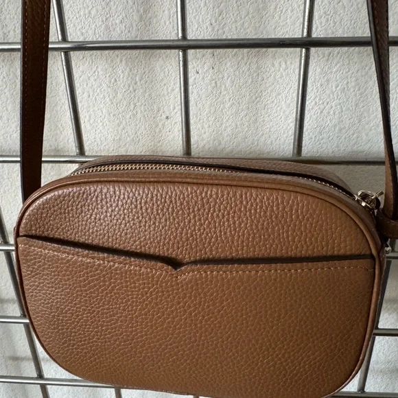 KATE SPADE Kourtney Suede Mustard Crossbody Bag - Picture 5 of 15